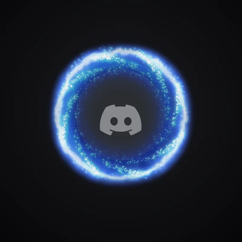 Discord Magic Portal (Blue) Avatar Decoration 🎁 | Gift Link | Instant & Safe