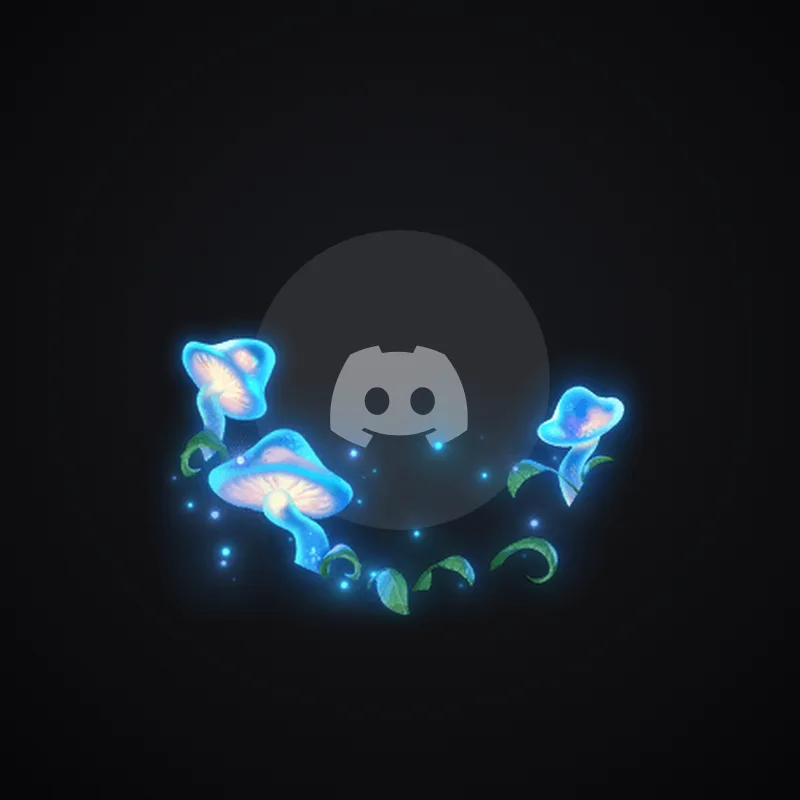 Discord Mooncaps (Blue) Avatar Decoration 🎁 | Gift Link | Instant & Safe