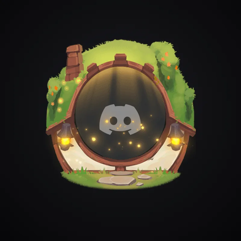 Discord Cottage Home Avatar Decoration 🎁 | Gift Link | Instant & Safe