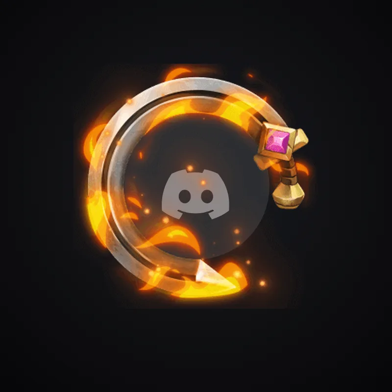 Discord Flaming Sword Avatar Decoration 🎁 | Gift Link | Instant & Safe