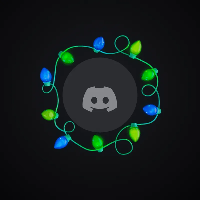 Discord String Lights (Aurora) Avatar Decoration 🎁 | Gift Link | Instant & Safe
