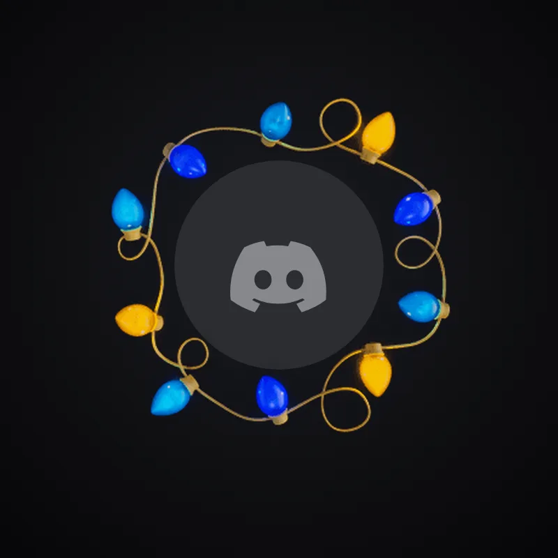 Discord String Lights (Dusk) Avatar Decoration 🎁 | Gift Link | Instant & Safe