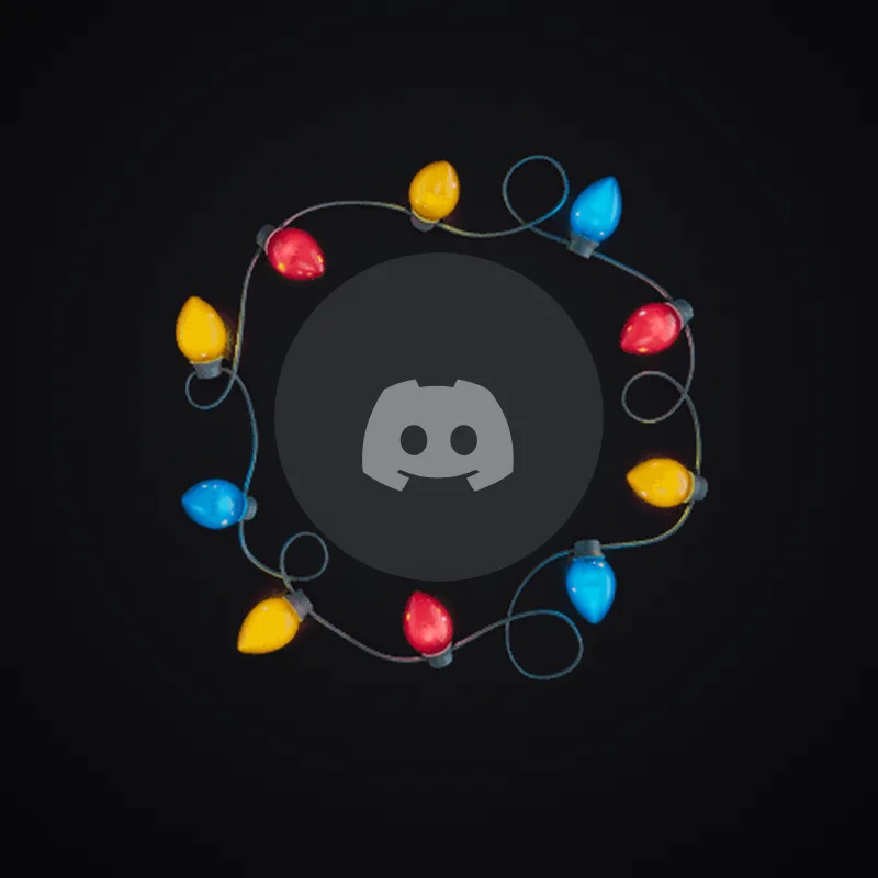 Discord String Lights (Mix) Avatar Decoration 🎁 | Gift Link | Instant & Safe