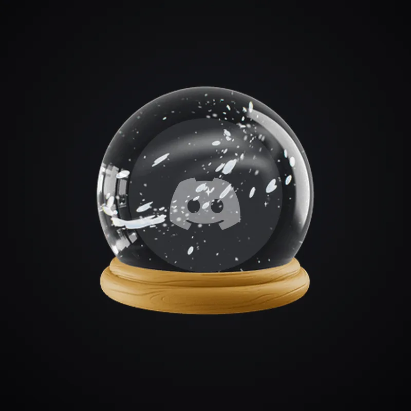 Discord Snowglobe (Wood) Avatar Decoration 🎁 | Gift Link | Instant & Safe