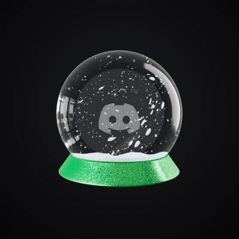 Discord Snowglobe (Green) Avatar Decoration 🎁 | Gift Link | Instant & Safe