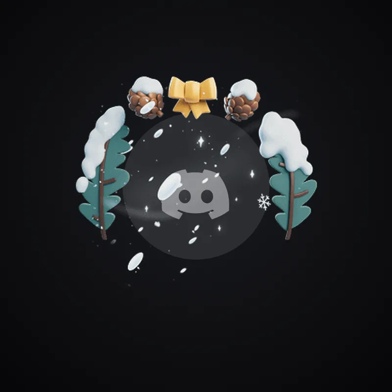 Discord Fresh Pine (Ribbon) Avatar Decoration 🎁 | Gift Link | Instant & Safe