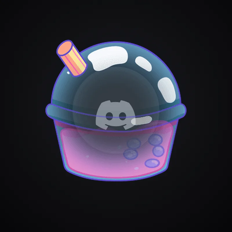 Discord Bubble Tea Avatar Decoration 🎁 | Gift Link | Instant & Safe