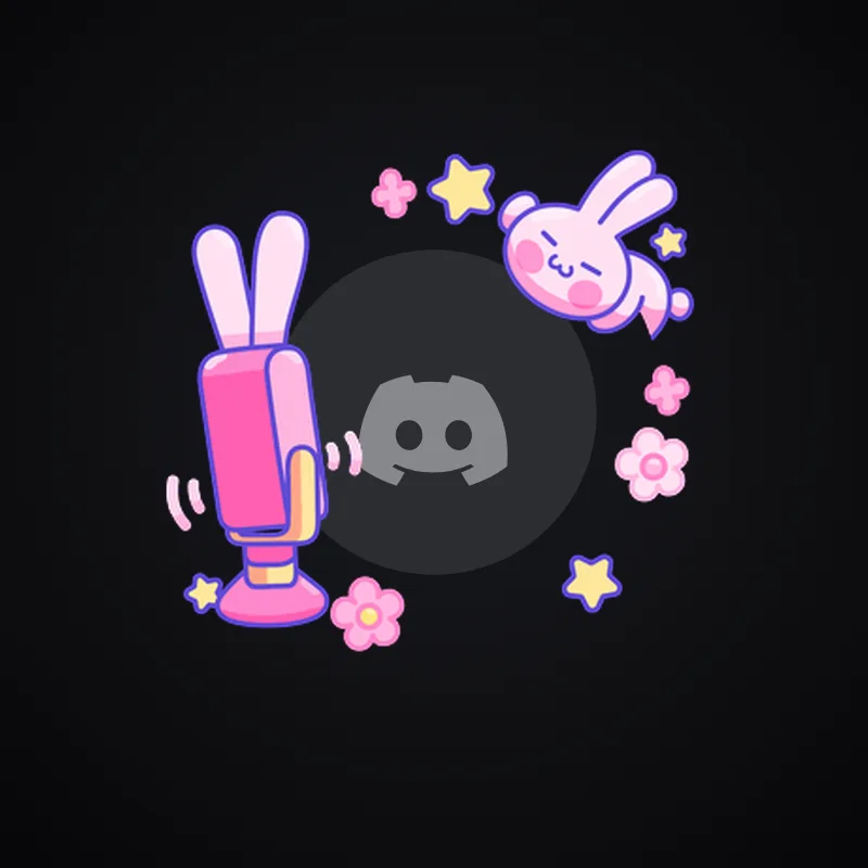 Discord Bunny Zzzs Avatar Decoration 🎁 | Gift Link | Instant & Safe