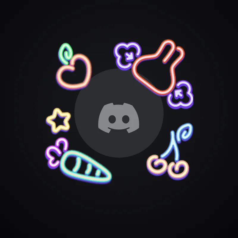 Discord Neon Nibbles Avatar Decoration 🎁 | Gift Link | Instant & Safe