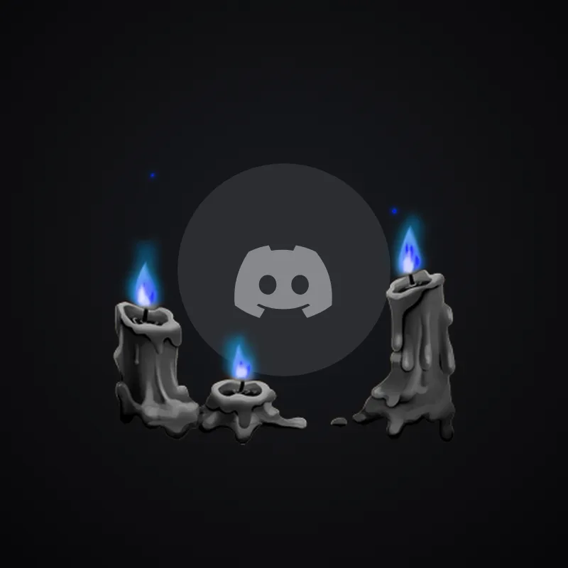 Discord Dark Candlelight Avatar Decoration 🎁 | Gift Link | Instant & Safe