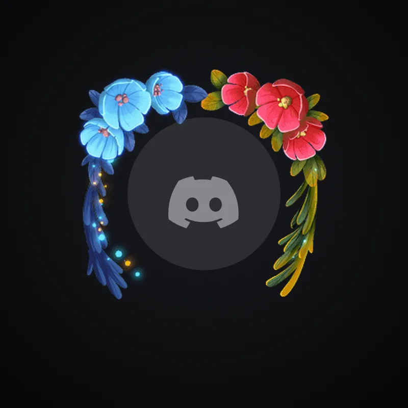 Discord Floral Harmony Avatar Decoration 🎁 | Gift Link | Instant & Safe
