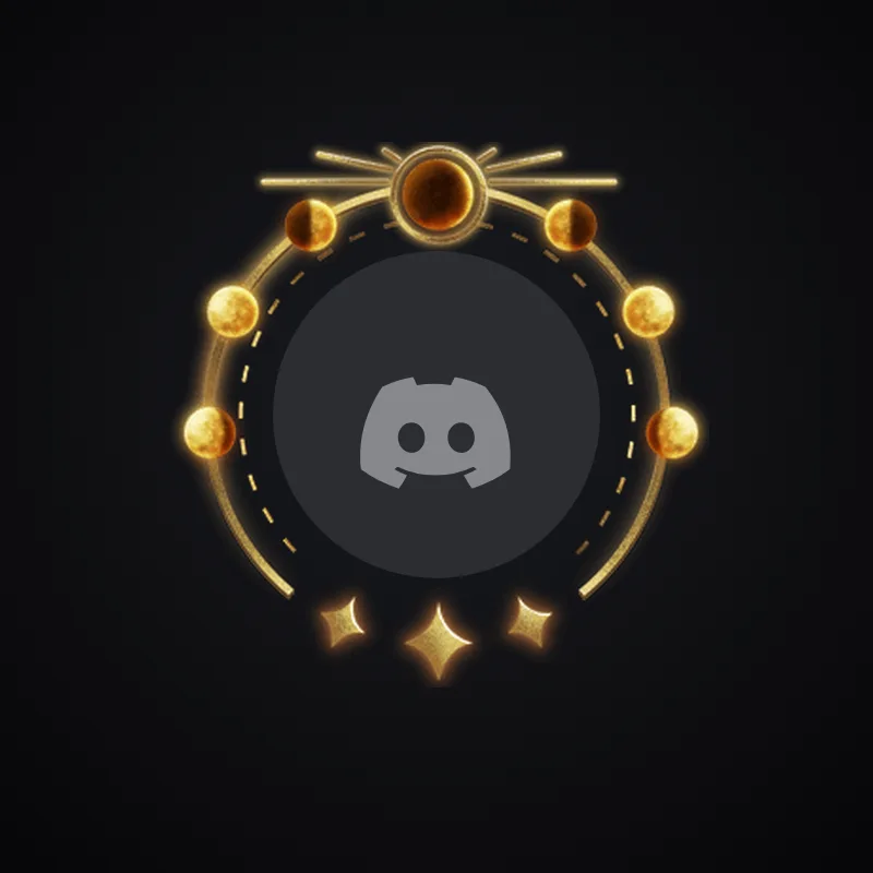 Discord Faces of the Moon Avatar Decoration 🎁 | Gift Link | Instant & Safe