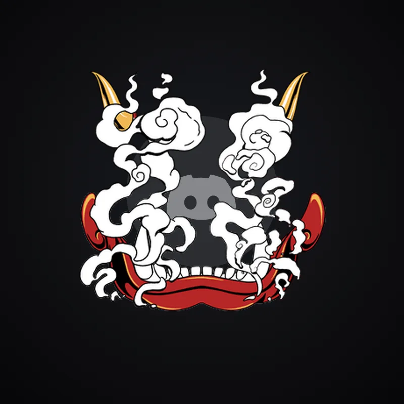 Discord Oni Mask Avatar Decoration 🎁 | Gift Link | Instant & Safe