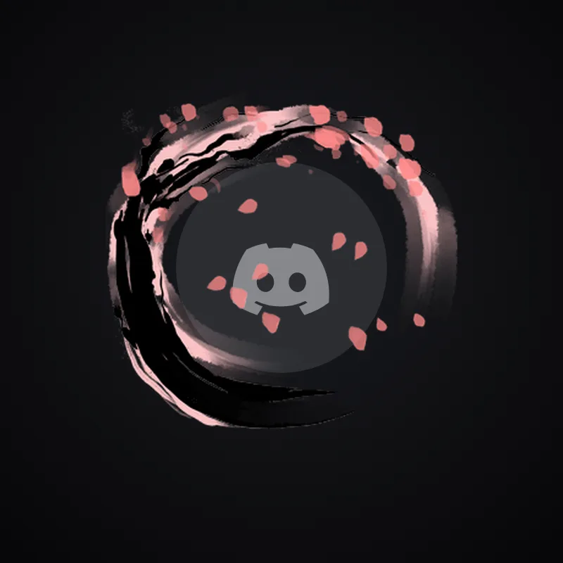 Discord Sakura Ink Avatar Decoration 🎁 | Gift Link | Instant & Safe