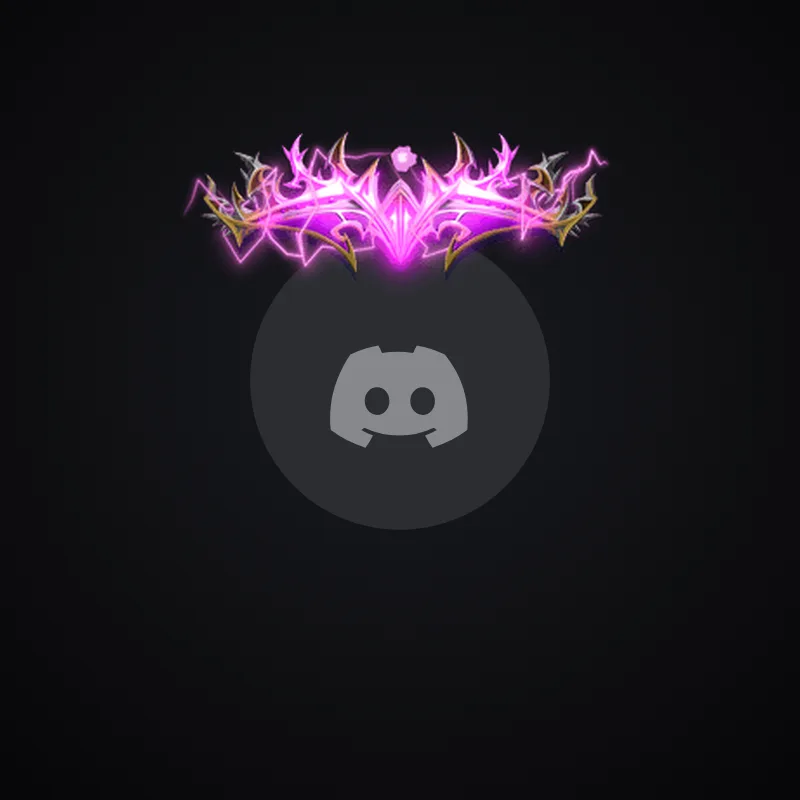 Discord Malefic Crown Avatar Decoration 🎁 | Gift Link | Instant & Safe