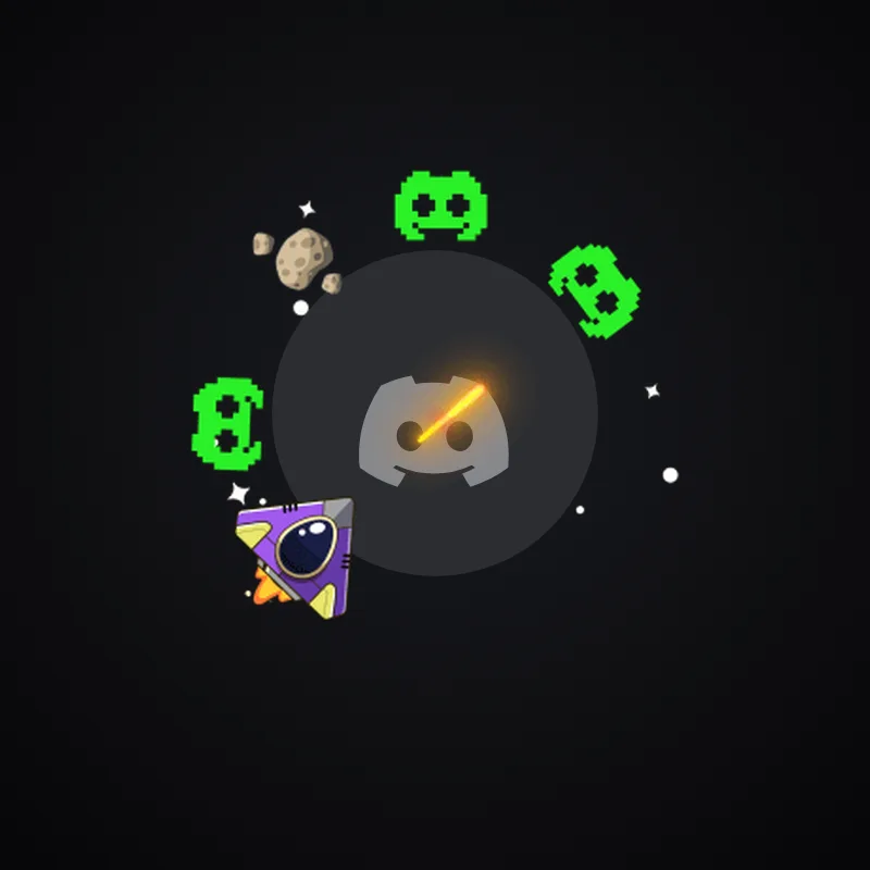 Discord Clyde Invaders Avatar Decoration 🎁 | Gift Link | Instant & Safe