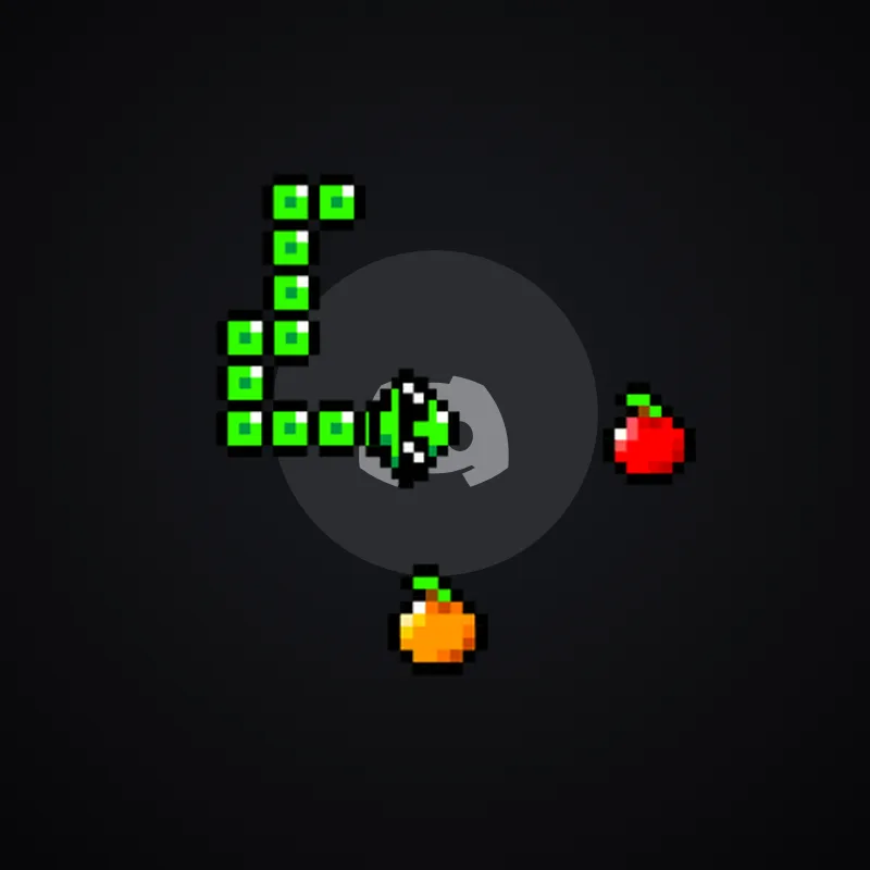 Discord Slither 'n Snack Avatar Decoration 🎁 | Gift Link | Instant & Safe
