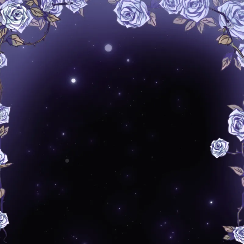 Discord Dark Roses (White) Profile Effect 🎁 | Animated | Gift Link | Instant