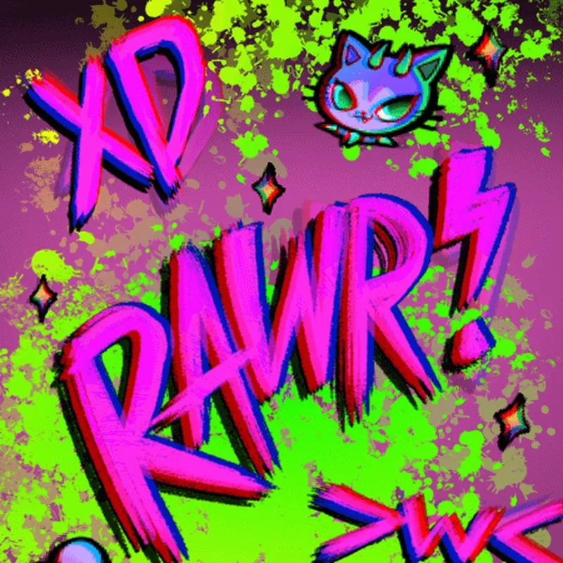 Discord Rawr xD Splash Profile Effect 🎁 | Animated | Gift Link | Instant