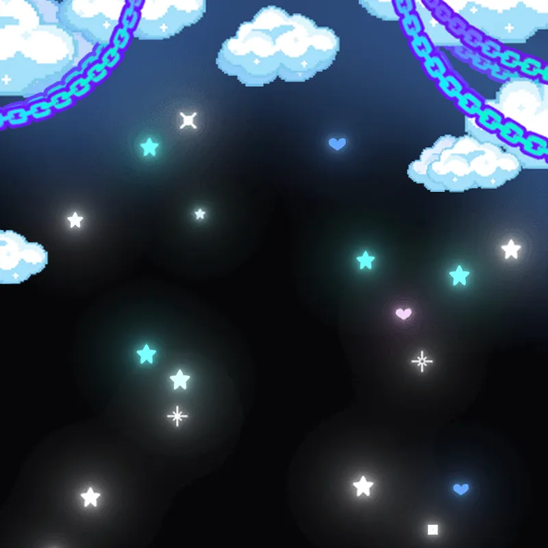 Discord Kawaii Clouds (Blue) Profile Effect 🎁 | Animated | Gift Link | Instant