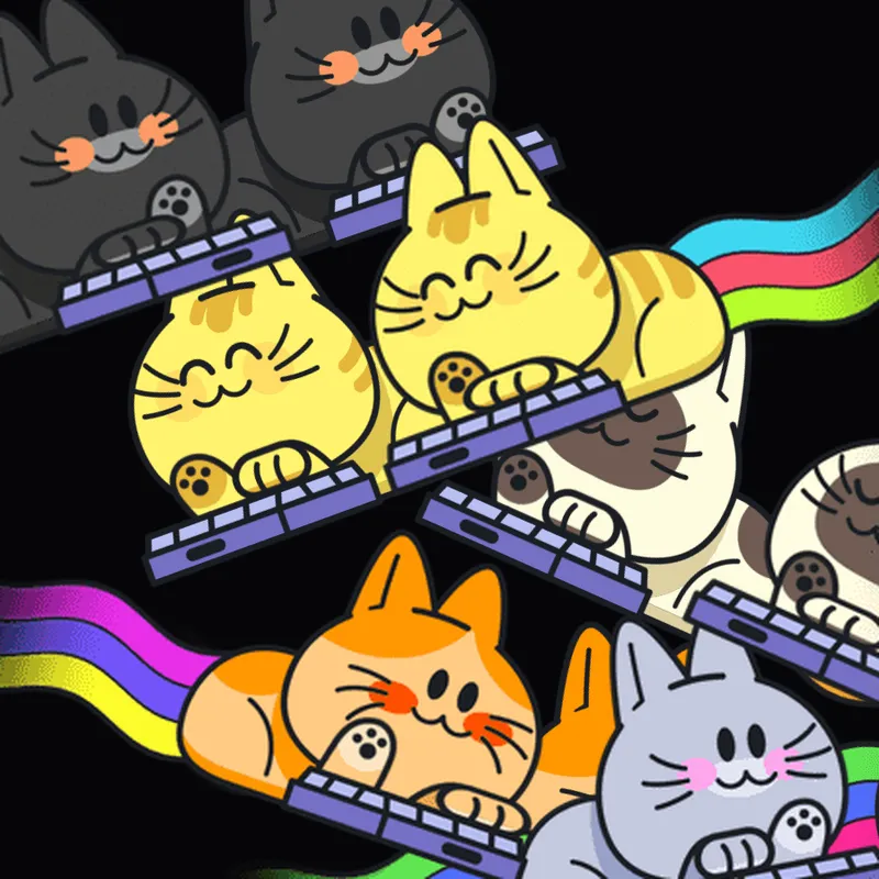 Discord Keyboard Cats Profile Effect 🎁 | Animated | Gift Link | Instant