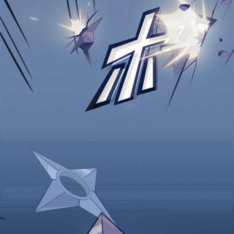 Discord Shuriken Strike (Blue) Profile Effect 🎁 | Animated | Gift Link | Instant