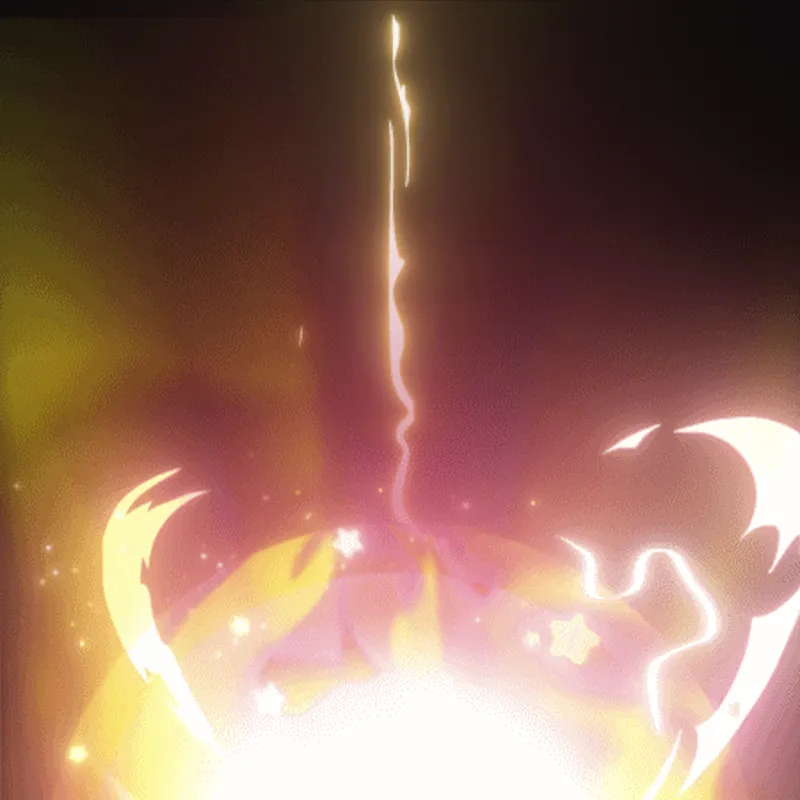 Discord Ki Detonate (Yellow) Profile Effect 🎁 | Animated | Gift Link | Instant