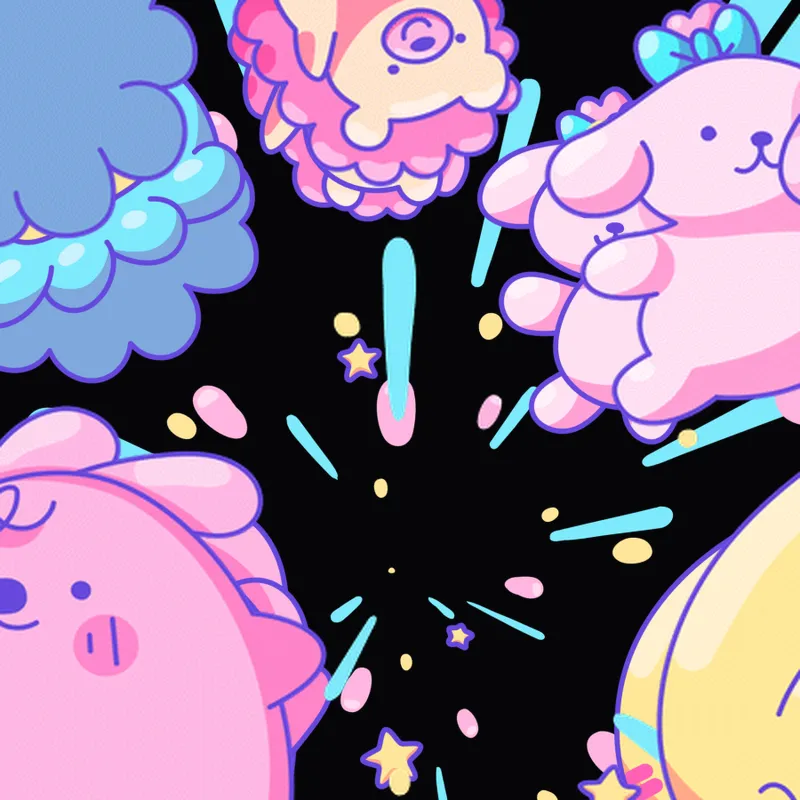 Discord Plushie Party Profile Effect 🎁 | Animated | Gift Link | Instant
