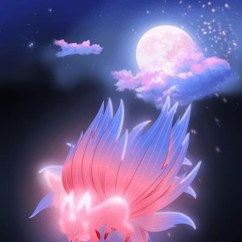 Discord Spirit of the Kitsune Profile Effect 🎁 | Animated | Gift Link | Instant