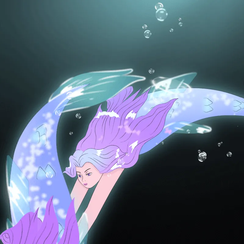 Discord Mermaid Whisperer Profile Effect 🎁 | Animated | Gift Link | Instant