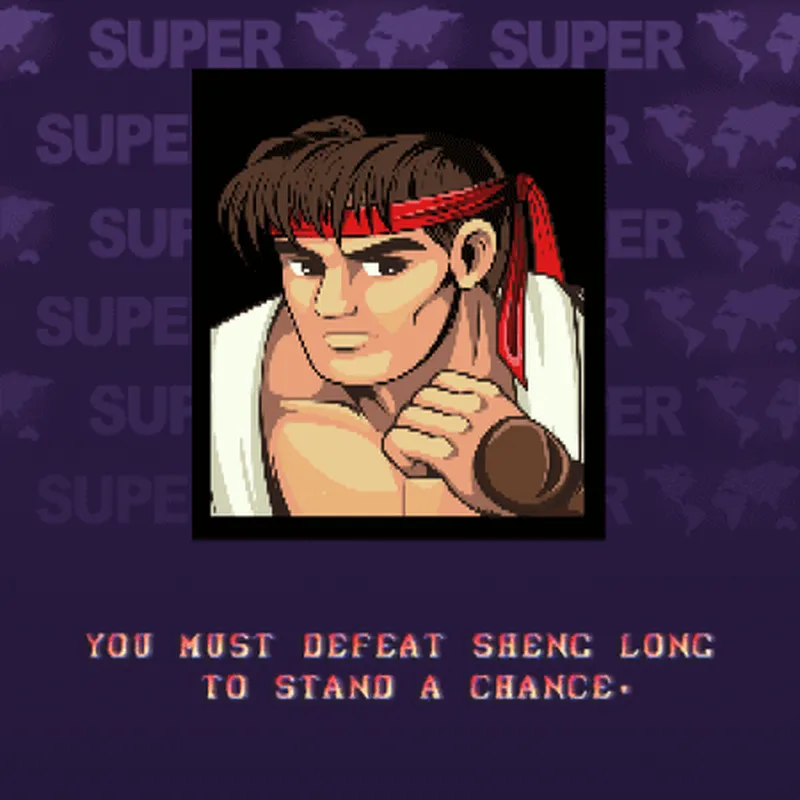 Discord Classic Street Fighter Profile Effect 🎁 | Animated | Gift Link | Instant