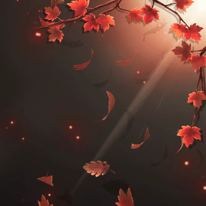Discord Scarlet Fall Foliage Profile Effect 🎁 | Animated | Gift Link | Instant