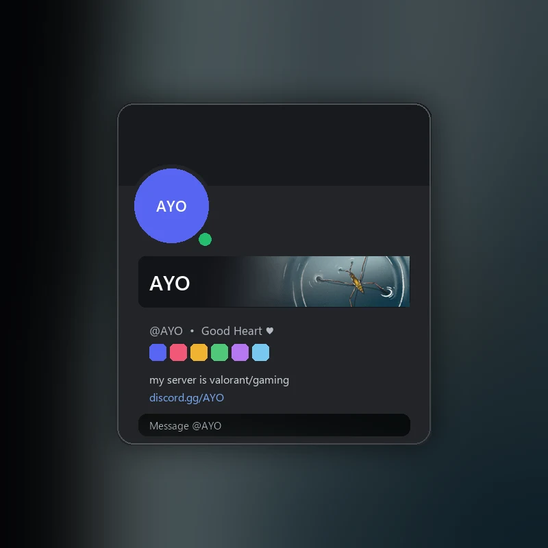 Discord Water Strider Nameplate 🎁 | Gift Link | Instant