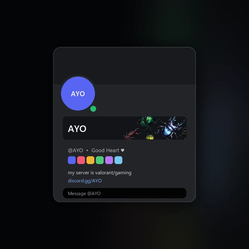 Discord Bug Colony Nameplate 🎁 | Gift Link | Instant