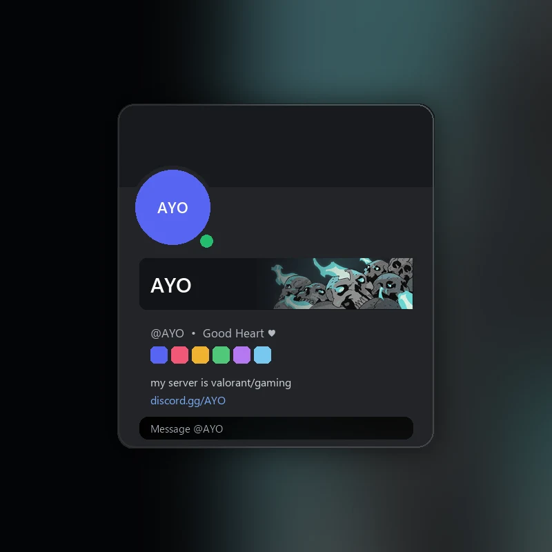 Discord Eternal Damnation (Blue) Nameplate 🎁 | Gift Link | Instant