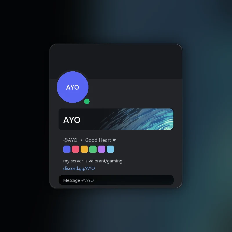 Discord Phantom Tides Nameplate 🎁 | Gift Link | Instant