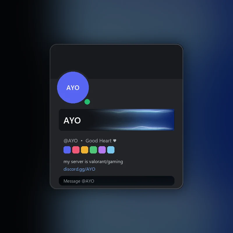 Discord Ambient Ripples (Arctic) Nameplate 🎁 | Gift Link | Instant