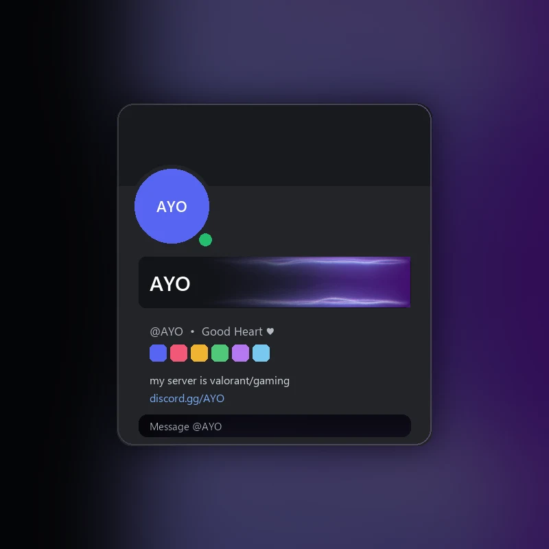 Discord Ambient Ripples (Lavender) Nameplate 🎁 | Gift Link | Instant
