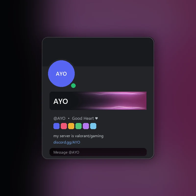Discord Ambient Ripples (Bubblegum) Nameplate 🎁 | Gift Link | Instant