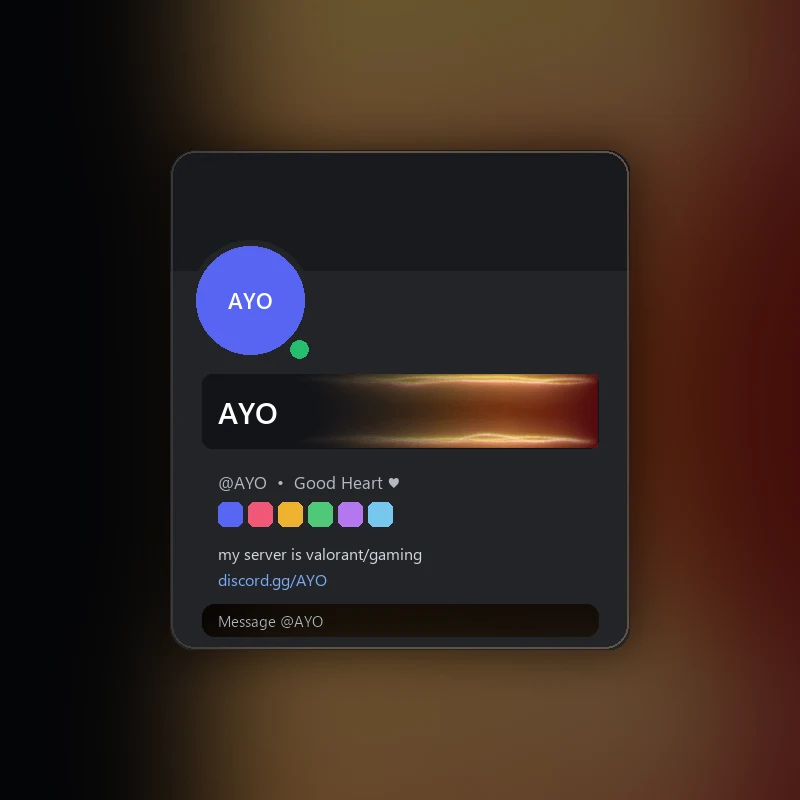 Discord Ambient Ripples (Golden) Nameplate 🎁 | Gift Link | Instant