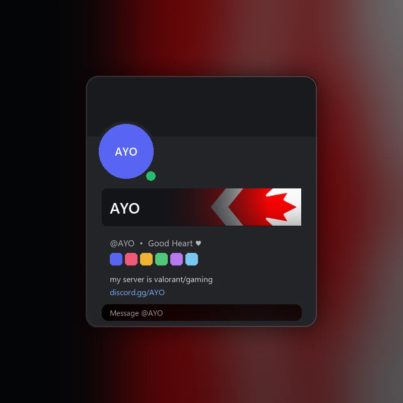 Discord Canada Nameplate 🎁 | Gift Link | Instant