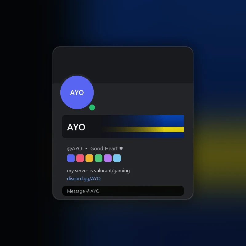 Discord Curacao Nameplate 🎁 | Gift Link | Instant