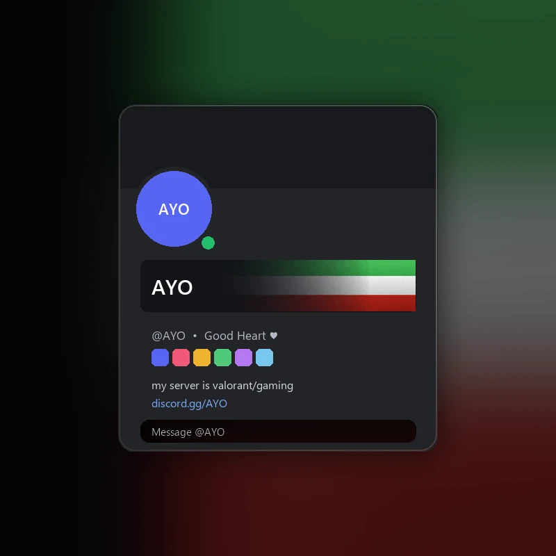 Discord Iran Nameplate 🎁 | Gift Link | Instant
