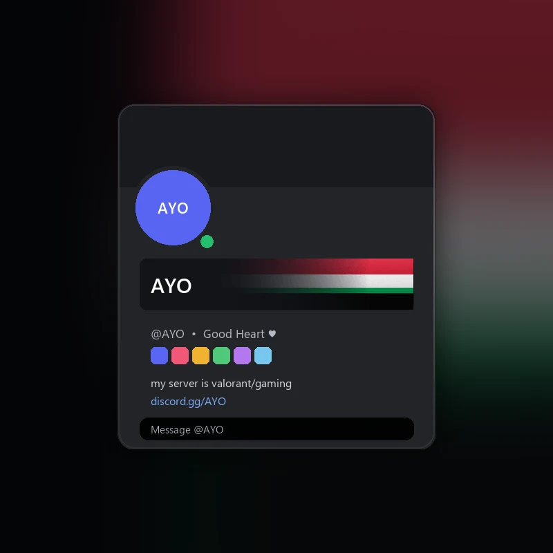Discord Iraq Nameplate 🎁 | Gift Link | Instant