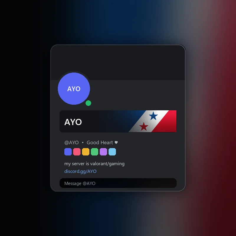 Discord Panama Nameplate 🎁 | Gift Link | Instant