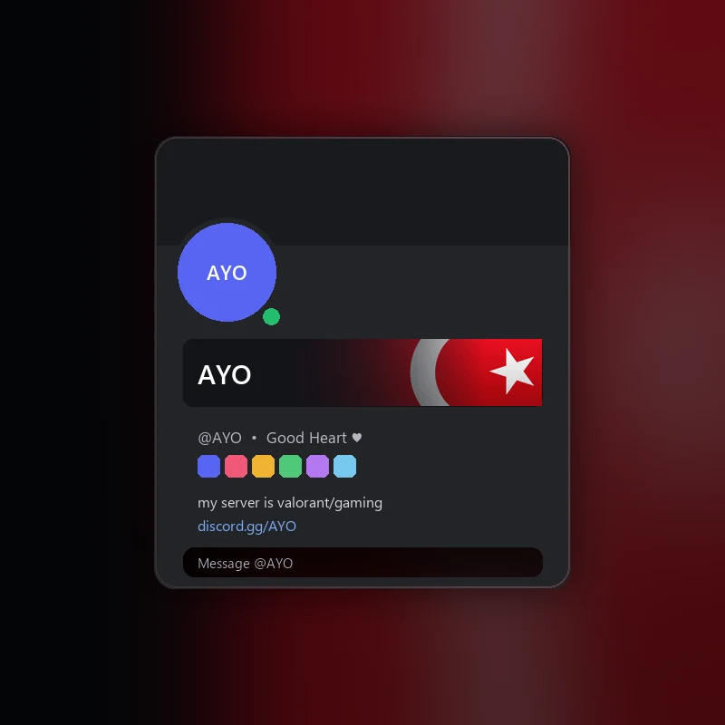 Discord Turkey Nameplate 🎁 | Gift Link | Instant