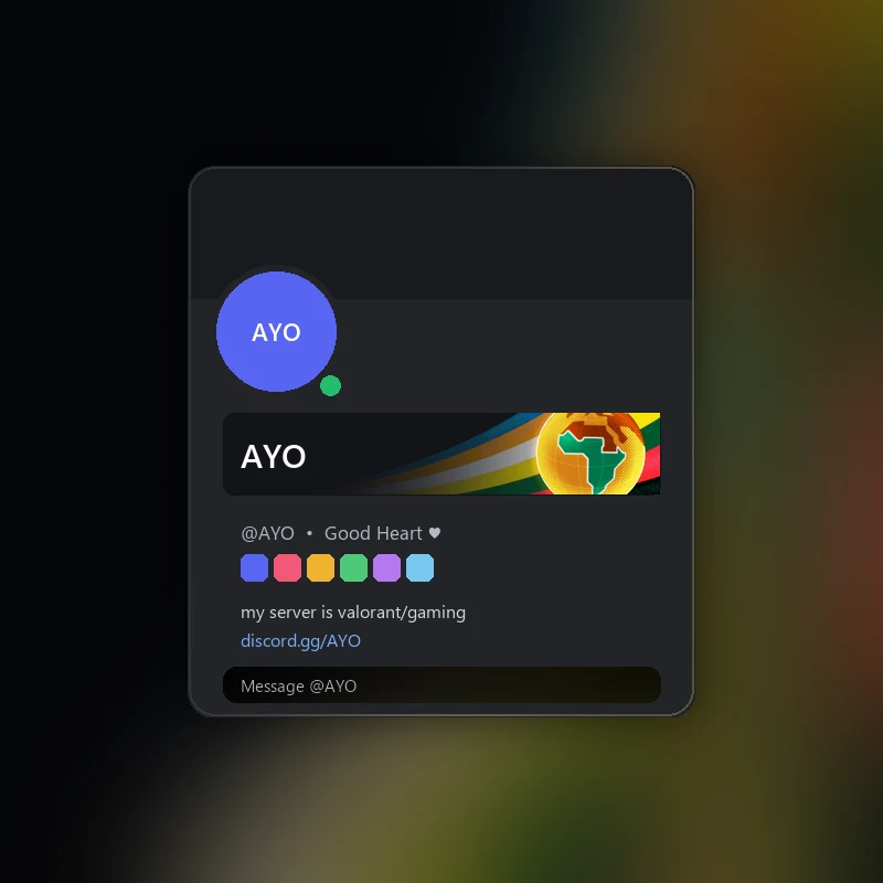 Discord Sub-Saharan Africa Nameplate 🎁 | Gift Link | Instant