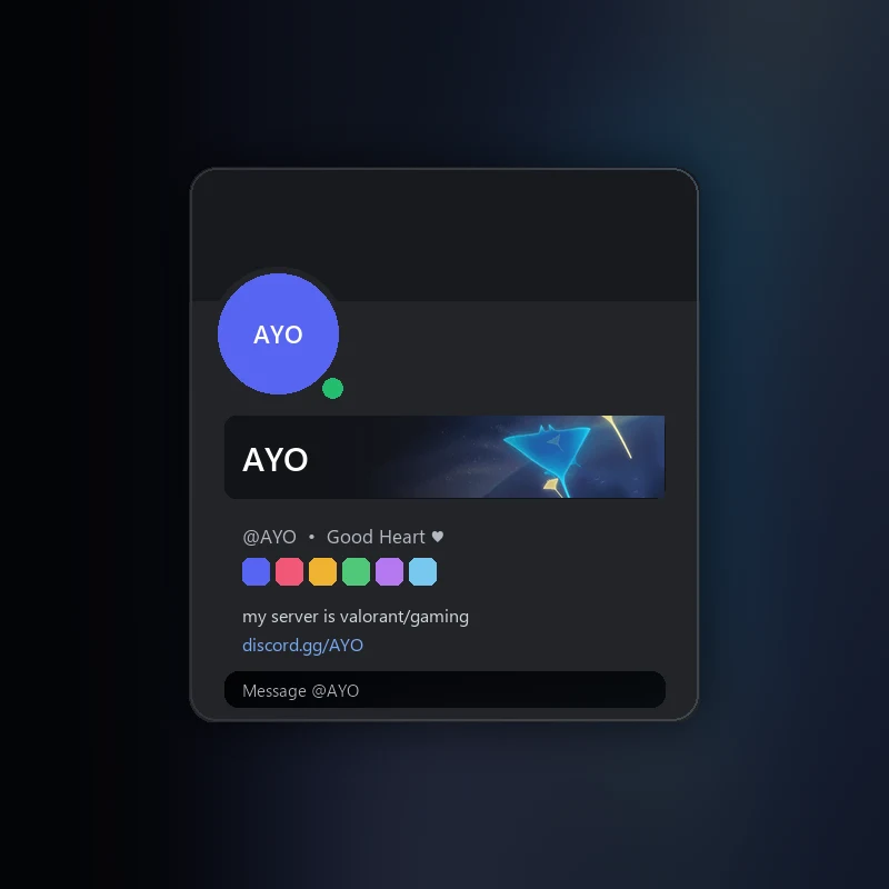 Discord Midnight Mantas Nameplate 🎁 | Gift Link | Instant