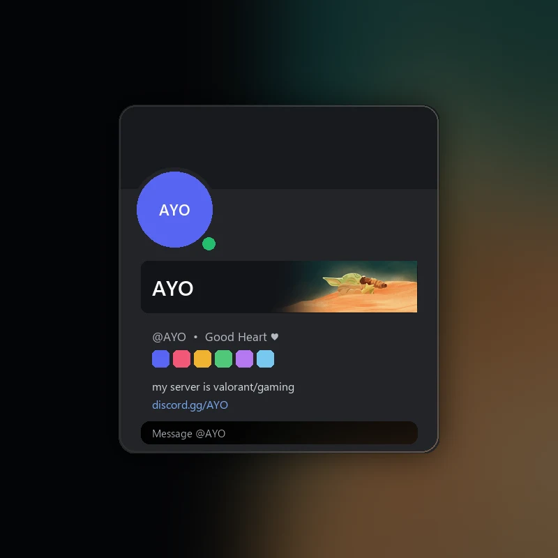 Discord Grogu Nameplate 🎁 | Gift Link | Instant
