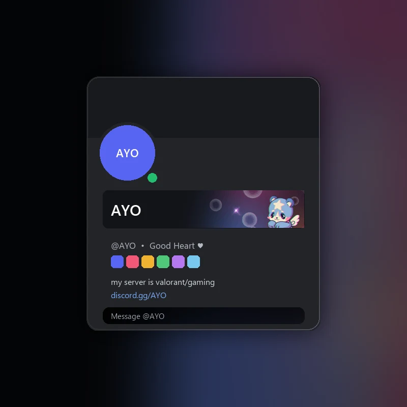 Discord Cosmic Guardian Nameplate 🎁 | Gift Link | Instant